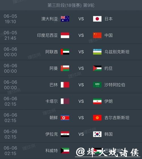 2026世界杯比赛时间安排详解